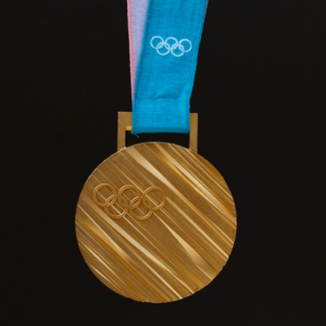 Olympic Medal won by Lymie and Olympian Arianne Jones